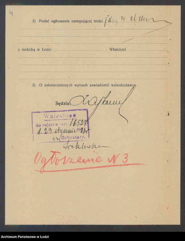 Obraz 6 z jednostki "Szmul Lajzer Rotenberg - sklep spożywczy"