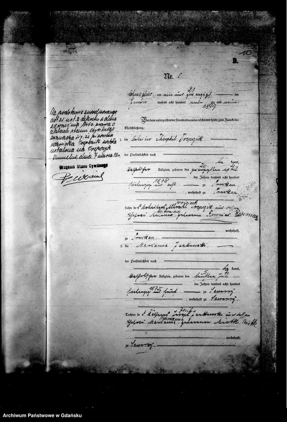 image.from.unit.number "Księga małżeństw"