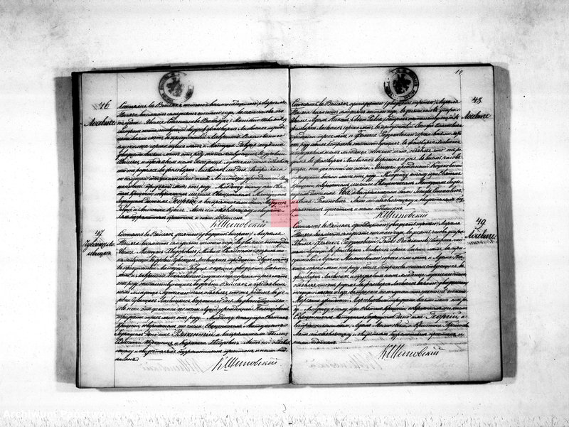 image.from.unit.number "Duplikat aktov rodivšichsja, umeršich i brakosočetavšichsja vejsejskogo rimsko-katoličeskogo prichoda na 1876 god"