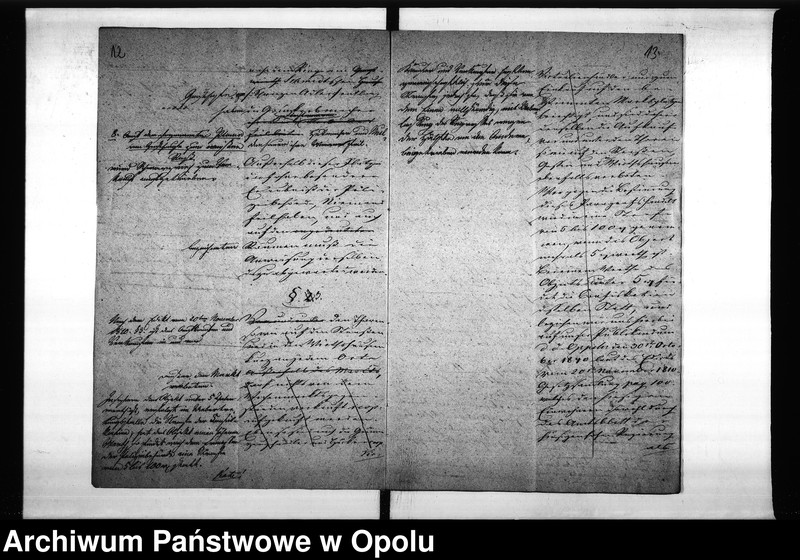 Obraz 13 z jednostki "Acta des Magistrats zu Oppeln betreffend die Markt-Ordnung für hiesige Stadt Vol I"