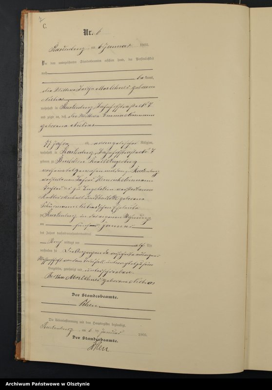 image.from.unit.number "Sterbe-Neben-Register Nr 1 - 376"