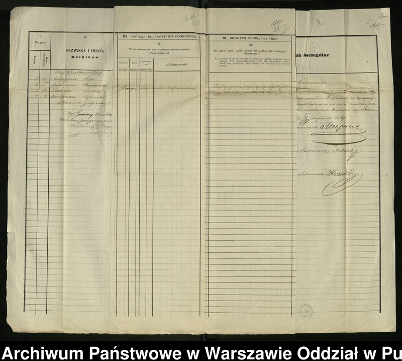 image.from.unit.number "O urządzaniu chłopów byłej rządowej wsi Szulborze-Koty, gm. Szulborze Koty wchodzącej w skład prywatnej własności Godlewo należące do ziemianina Osipowi Maławskiemu"