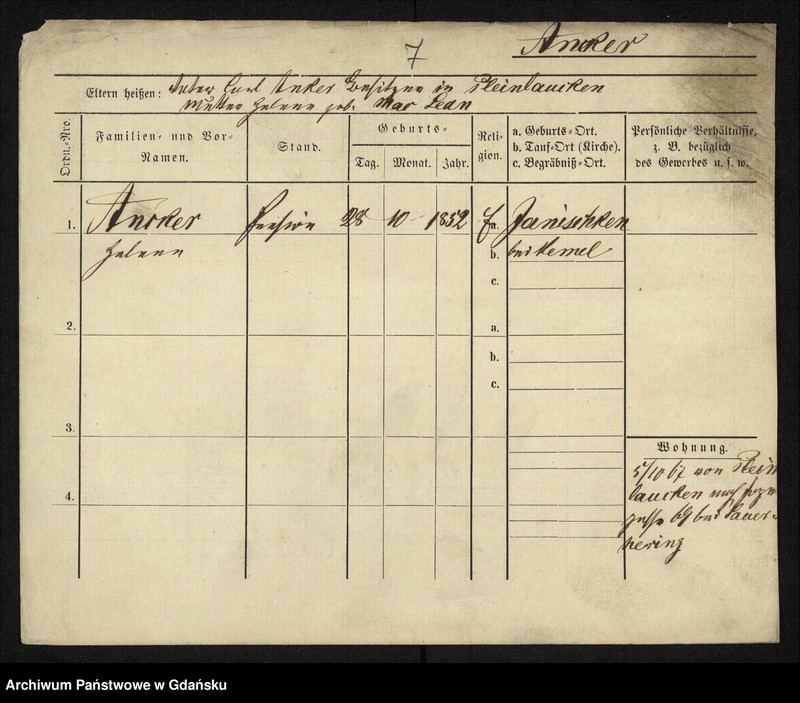 image.from.unit.number "Karty meldunkowe: Anbuhl - Andrees"