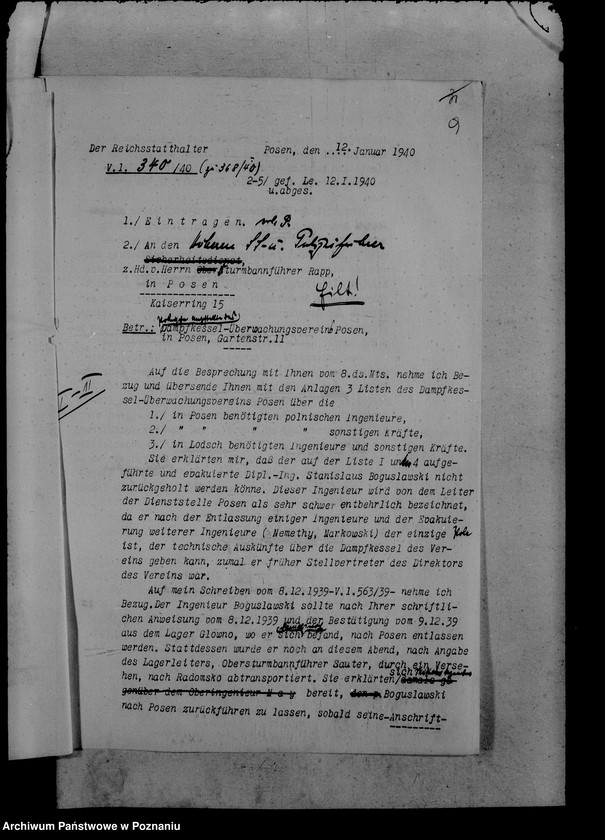 Obraz 13 z jednostki "Technischer Überwachungsverein - Posen"