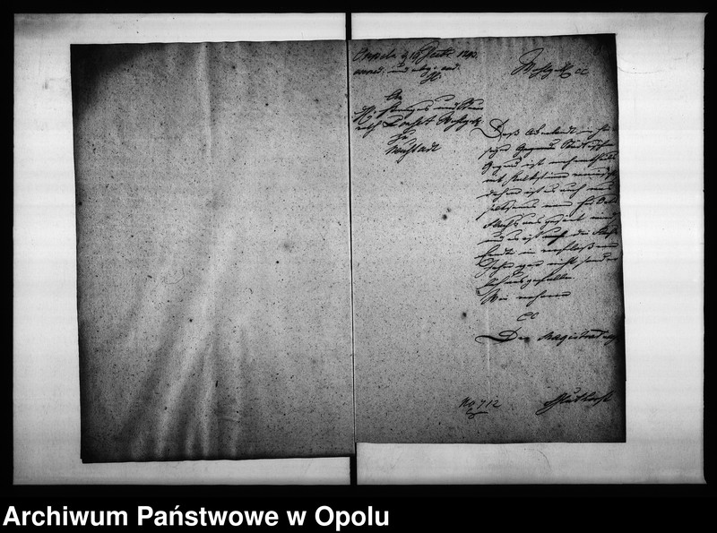 Obraz 10 z jednostki "Acta des Magistrats zu Oppeln von Flachs Anbau und der darüber zu erstattende jährlichen Eingaben"
