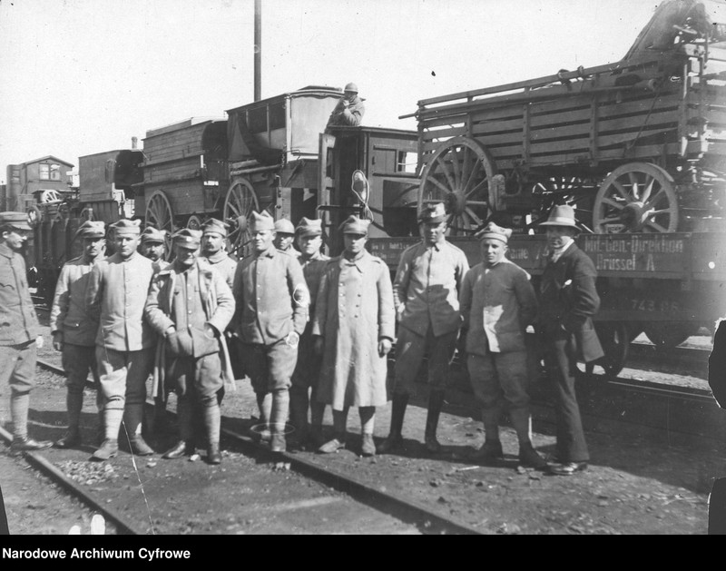 image.from.unit.number "Transport oddziałów armii generała Józefa Hallera z Francji do Polski"