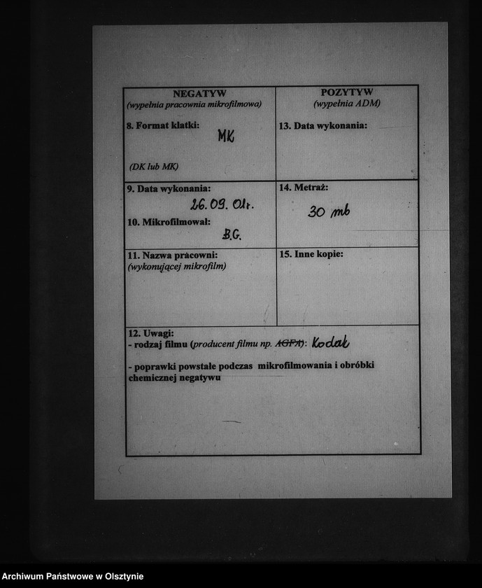 Obraz 3 z jednostki "Sprawozdania miesięczne Starostwa pow. Giżycko"