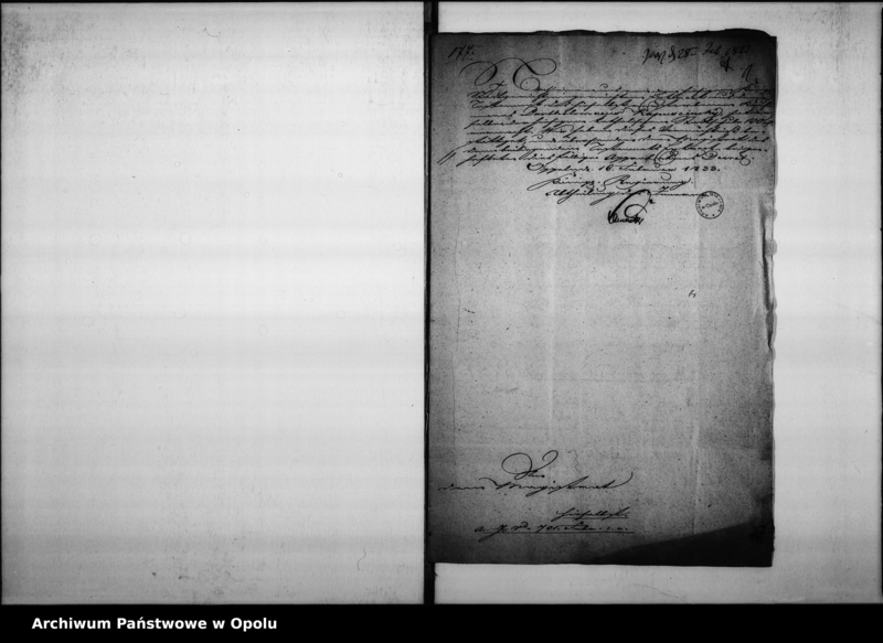 Obraz 5 z jednostki "Acta betreffend: das von dem Kaufmann Bartholomaeus Kapuscinsky der hiesigen Katholischen Elementar-Schule vermachte Legat per 100 rtl de Anno 1835"