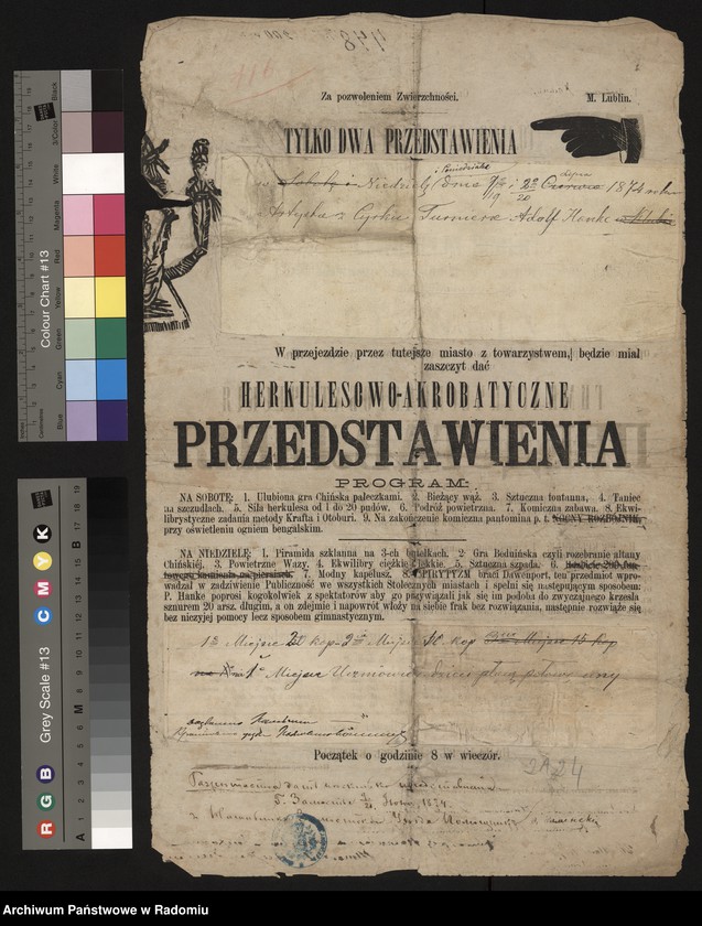 Obraz 16 z kolekcji "Istny cyrk. Magia, gimnastyka, ekwilibrystyka.111"