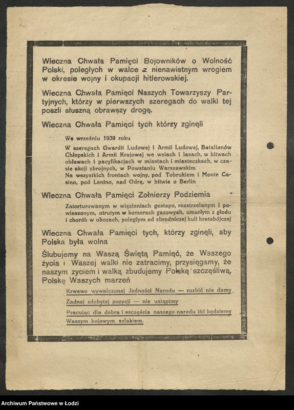 Obraz 3 z jednostki "Przemówienia Władysława Gomułki [oraz] życiorysy [Bolesława Bieruta, Władysława Gomułki, Edwarda Osóbki - Morawskiego i Michała Żymierskiego]"