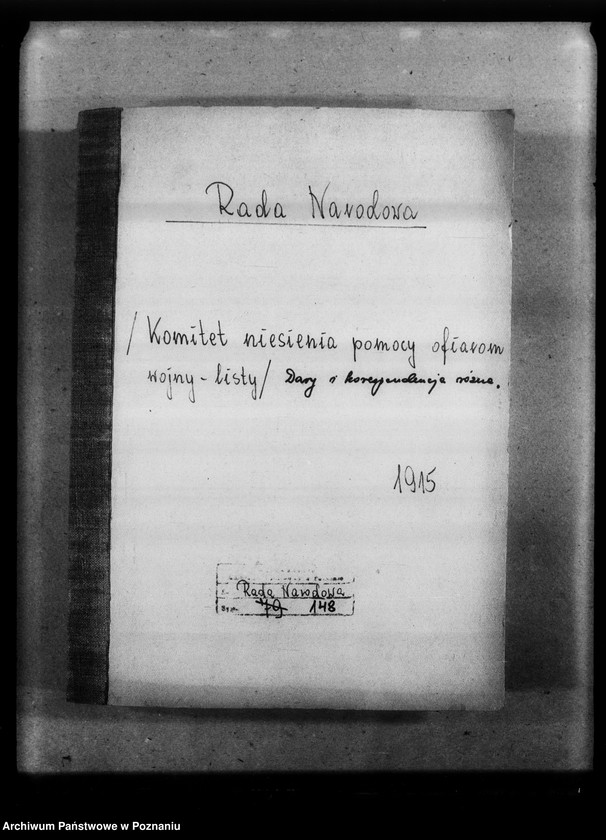 Obraz 4 z jednostki "Dary dla uchodźców i korespondencja różna."
