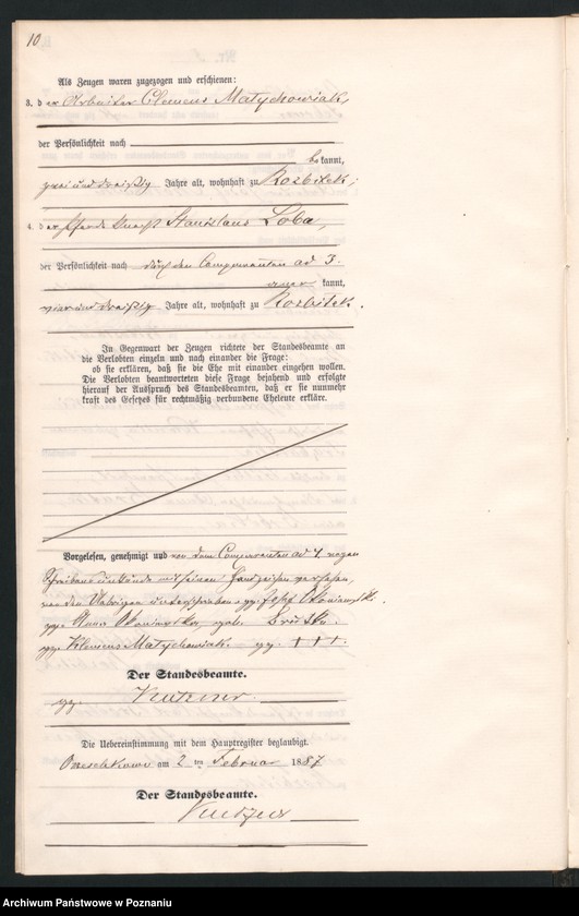 Obraz 13 z jednostki "Księga małżeństw"