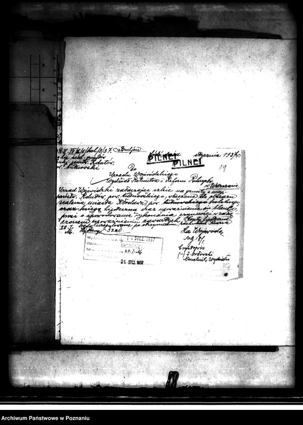 Obraz 18 z jednostki "Regulacja hipoteczna scalonych gruntów miasta Kłodawa powiatu kaliskiego"