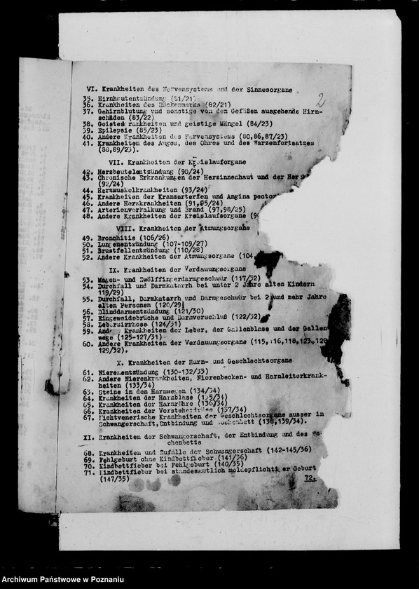 Obraz 6 z jednostki "Statistik der Gesundheitsämter über Todesursachen deutscher Kinder"