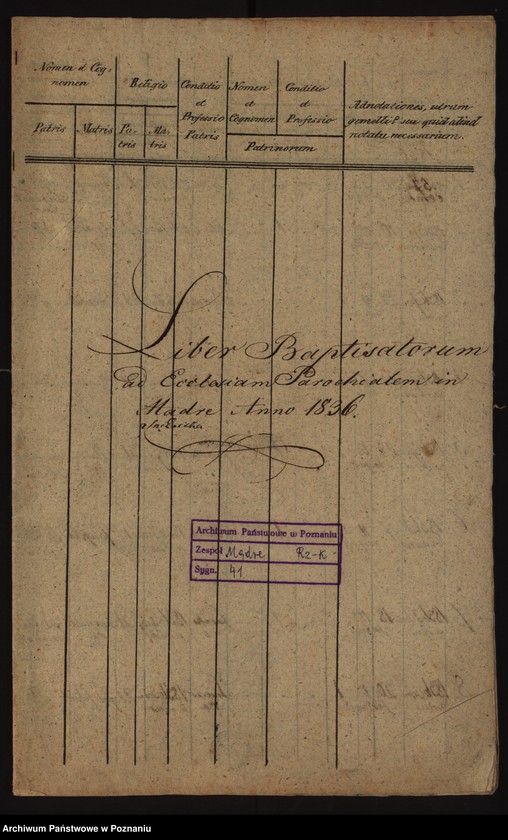 image.from.unit.number "Liber baptisatorum"