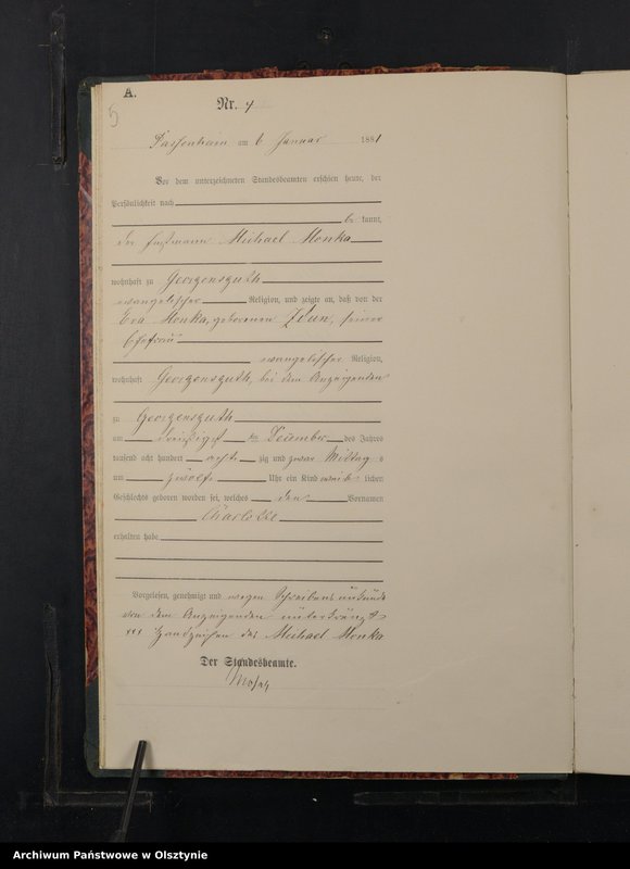 image.from.unit.number "Geburts-Haupt-Register Nr 1 - 207"