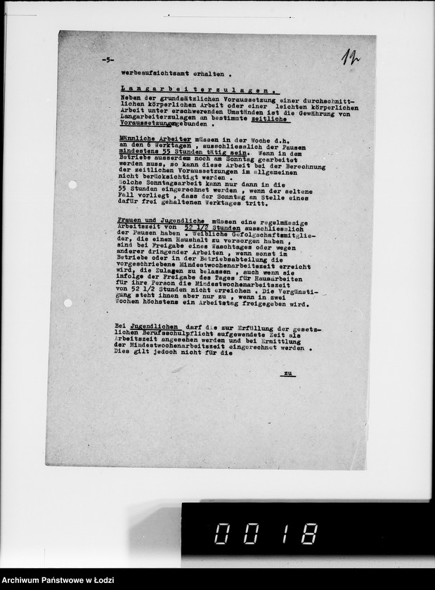 Obraz 16 z jednostki "Lebensmittelzuteilung für Lang- Schwer-und Nachtarbeiter"