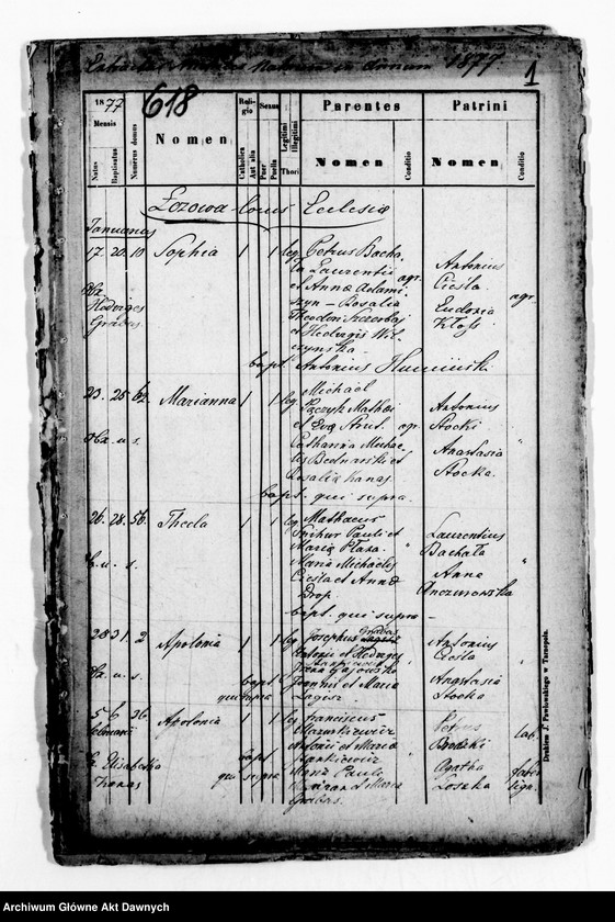 image.from.unit.number "Parafia: Łozowa. Dekanat: Tarnopol. Kopie z ksiąg metrykalnych ur., śl., zg. dla wsi Łozowa, Iwaszkowce, Kurniki, Stechnikowce, Szlachcińce."