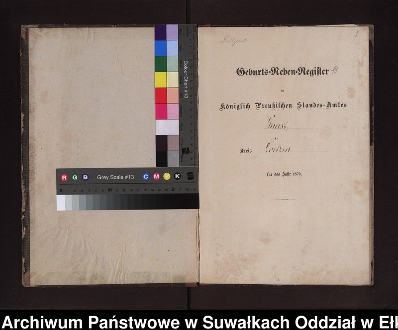 image.from.unit.number "Geburts-Neben-Register des Preussischen Standes-Amtes Gneist Kreis Loetzen"