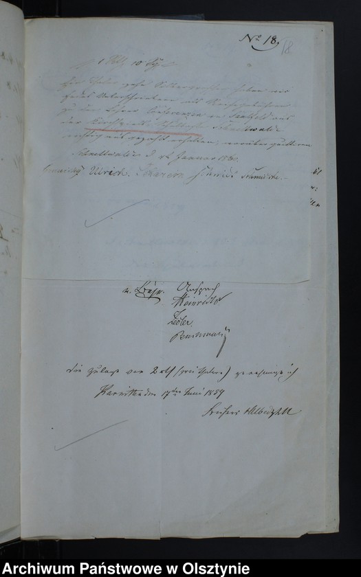 image.from.unit.number "Ausgabe Beläge der Kirchspiels Schulkasse"