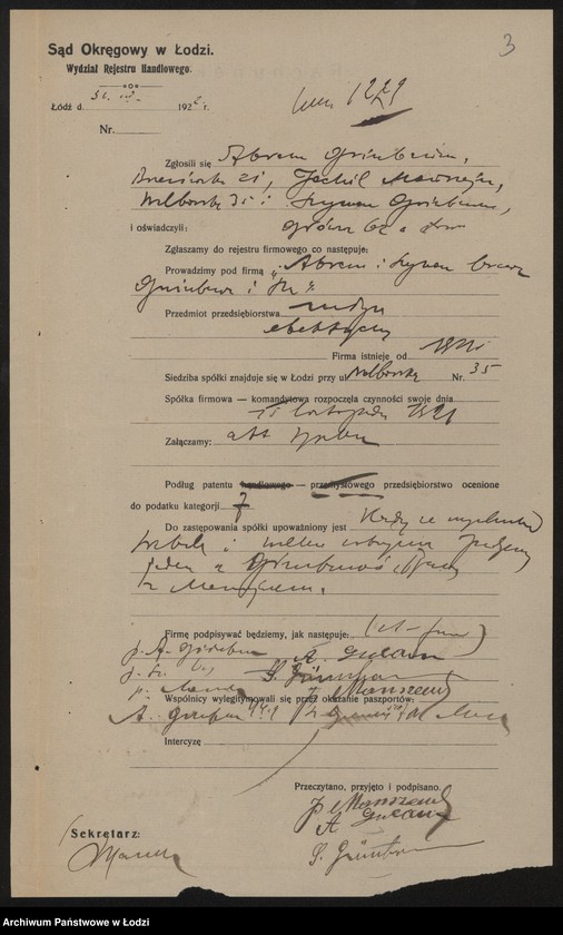 Obraz 5 z jednostki "Abram i Szymon bracia Grinbaum- eksploatacja młyna"