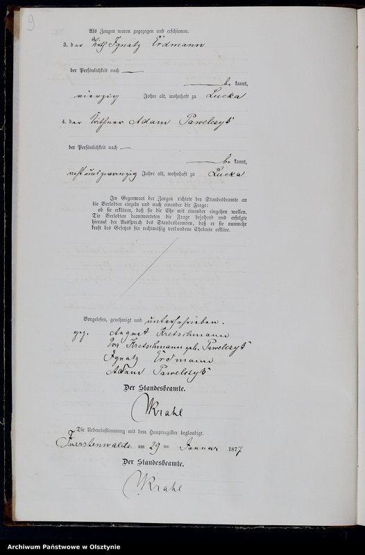 image.from.team "Urząd Stanu Cywilnego w Księżym Lasku pow. szczycieński"