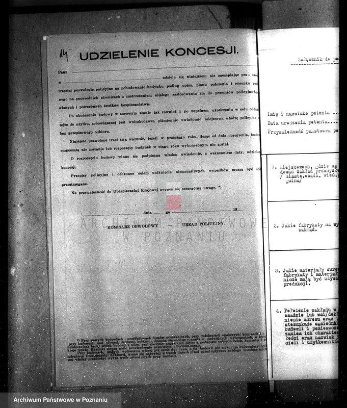 Obraz 18 z jednostki "Zatwierdzenie projektu młyna i piekarni Konieczyńskiego w Wyganowie, pow. krotoszyński nr woj. 530"