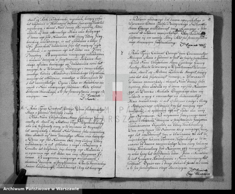 Obraz z jednostki "Akta urodzeń, małżeństw i zgonów"