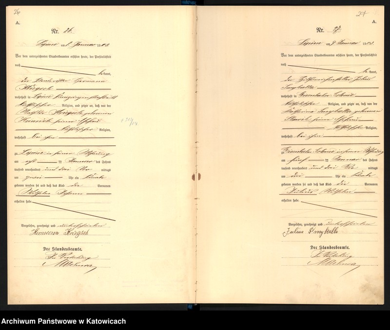 image.from.unit.number "Księga urodzeń T.1 nr 1-584"