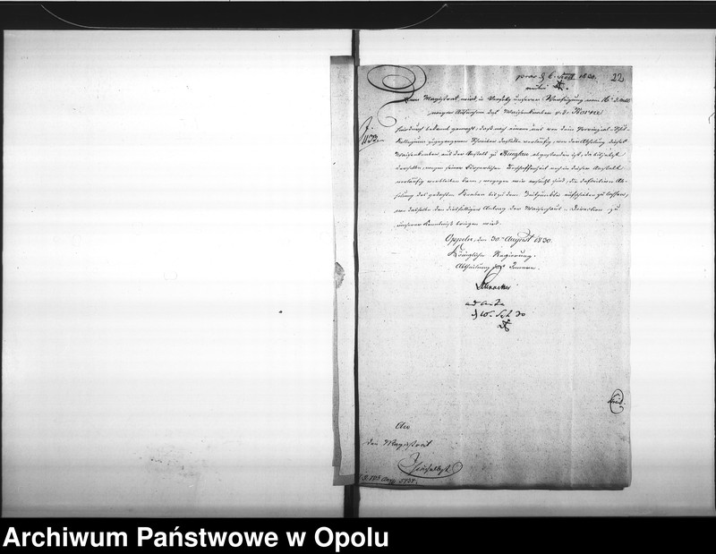 Obraz 19 z jednostki "Acta betreffend die verweigerte Annahme und Sorge für den Weisen-Knaben August von dem Borne. Vol. I"