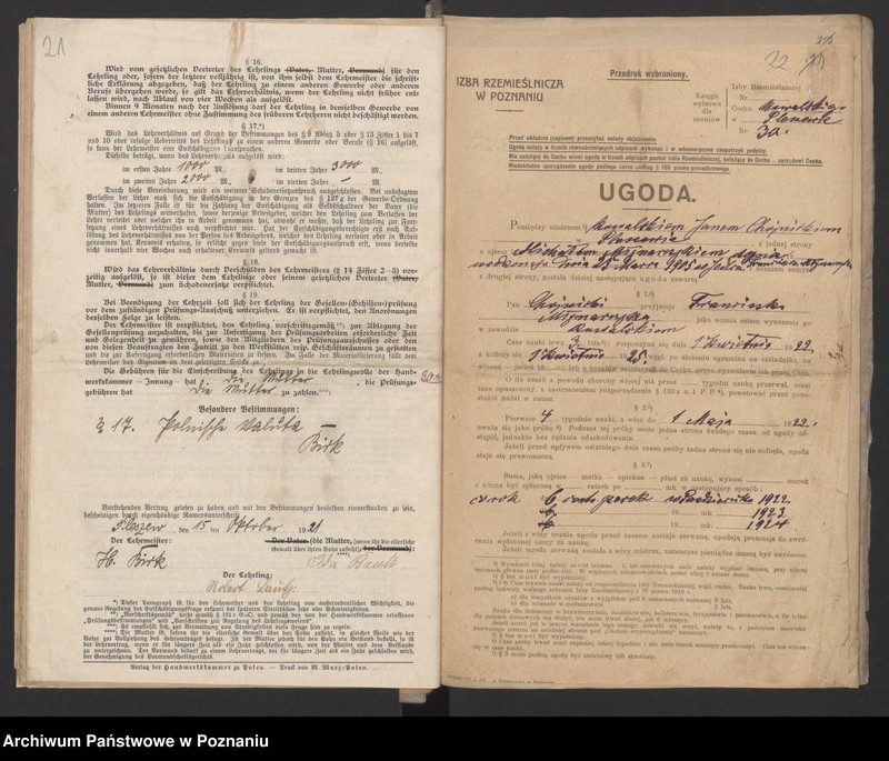 Obraz 16 z jednostki "[Ugody o wyuczenie zawodu kowalskiego]"