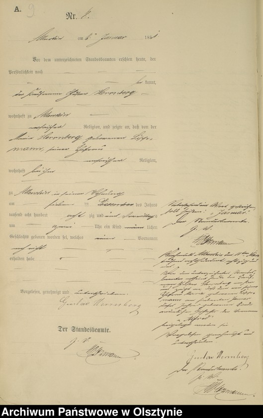 image.from.unit.number "Geburts-Haupt-Register Nr 1 - 316"