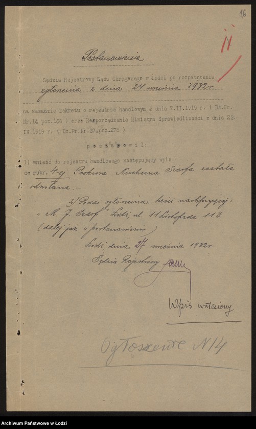 Obraz 18 z jednostki "Moszek Jakób Szarff- fabryka papy dachowej"