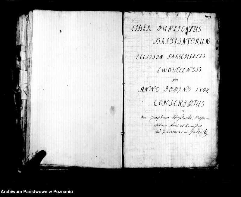 image.from.unit.number "Libri duplicati baptisatorum, copulatorum, mortuorum"