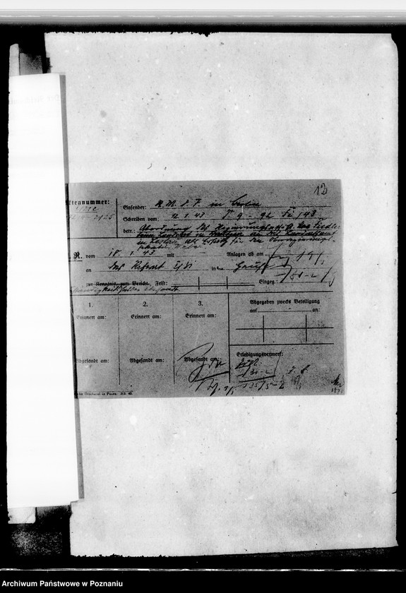 Obraz 16 z jednostki "Abordnung und Versetzung der Beamten"