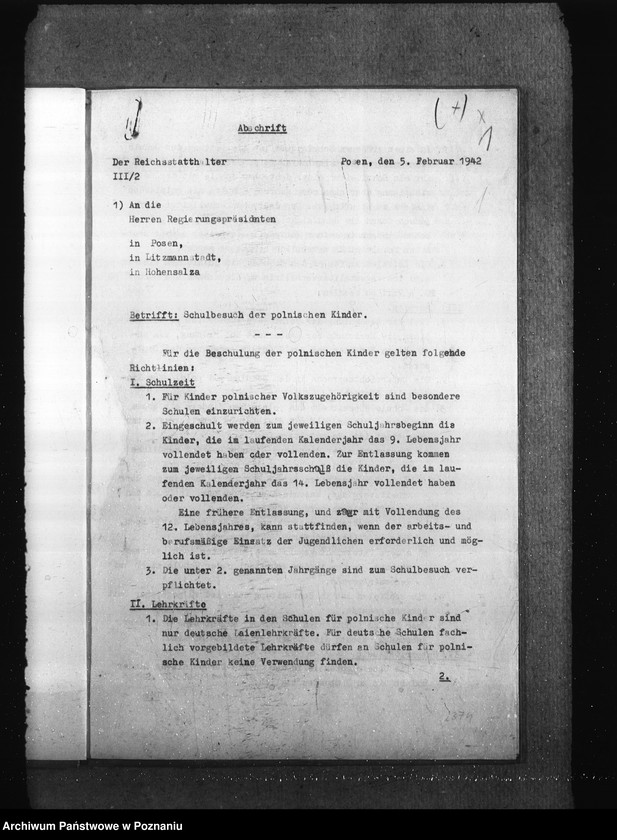 Obraz 5 z jednostki "Nauka szkolna dla dzieci polskich"