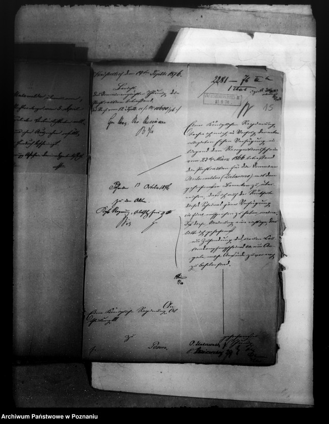 Obraz 19 z jednostki "Die Caution der Domänen-Pachters Wandelf zu Kaiserhof und des Oberamten Thunig deselbest /kaucje domeny Duszniki/"