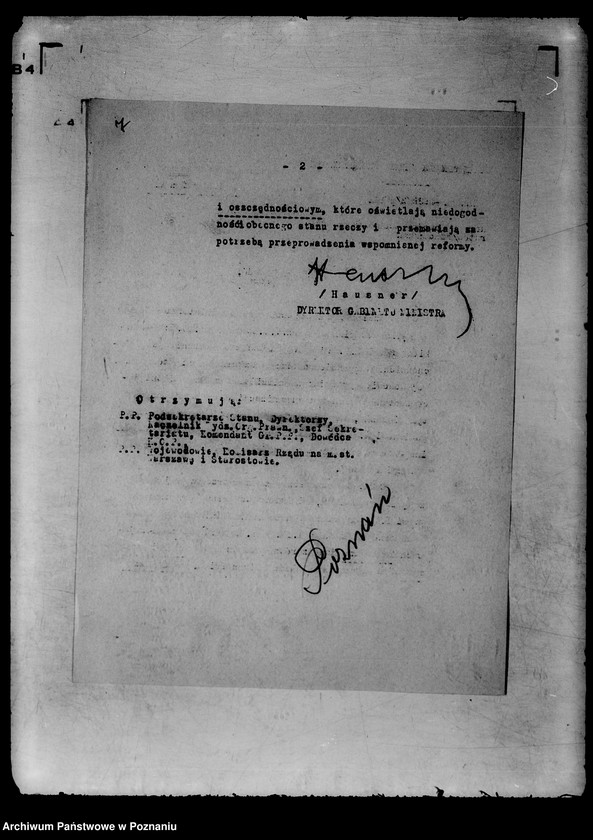 Obraz 11 z jednostki "Zbiór ogólników i zarządzeń Ministerstwa Spraw Wewnętrznych"