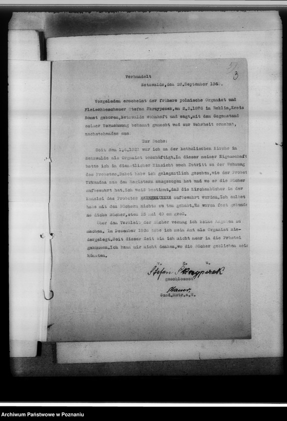 image.from.unit.number "[Korespondencja w sprawie zaginionych ksiąg kościelnych parafii katolickiej Rynarzewo powiat szubiński, województwo bydgoskie]"