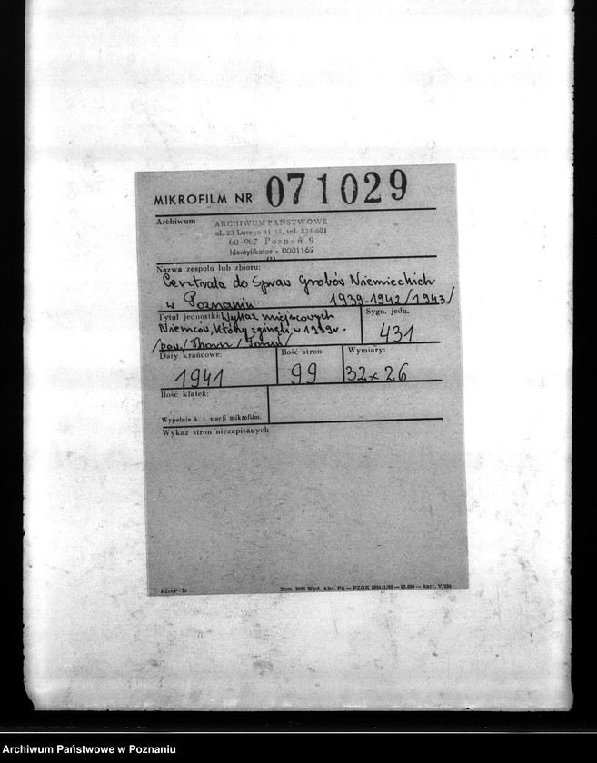 Obraz 2 z jednostki "Wykaz miejscowych Niemców, którzy zginęli w 1939 roku (pow) Thorn (Toruń)"