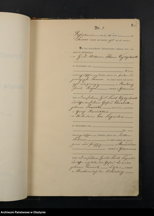 image.from.unit.number "Heiraths-Haupt-Register Nr 1 - 51"