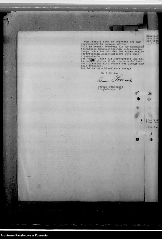 Obraz 6 z jednostki "Stronk, Roman - komisarz obwodowy"