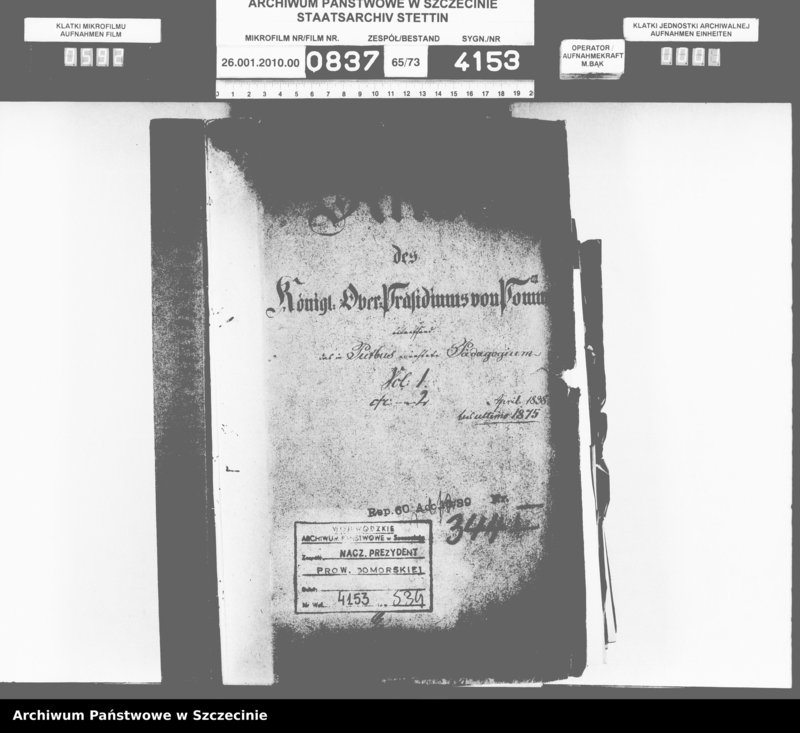 Obraz 2 z jednostki "Das in Puttbus errichtete Pädagogium, vol. I"