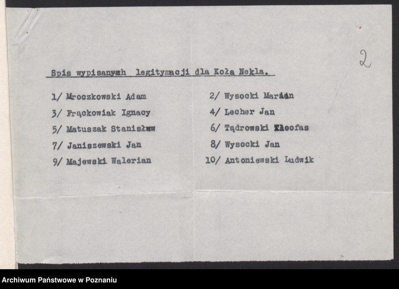 Obraz 5 z jednostki "Nekla, powiat Środa - akta koła."