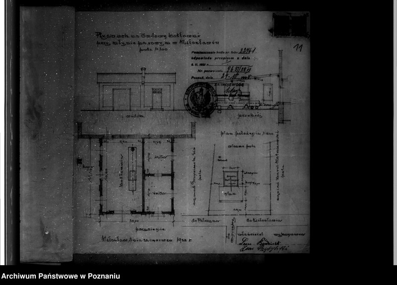 Obraz 15 z jednostki "Młyn parowy L. Bardzińskiego w Miłoslawiu powiat wrzesiński nr woj. 6227"