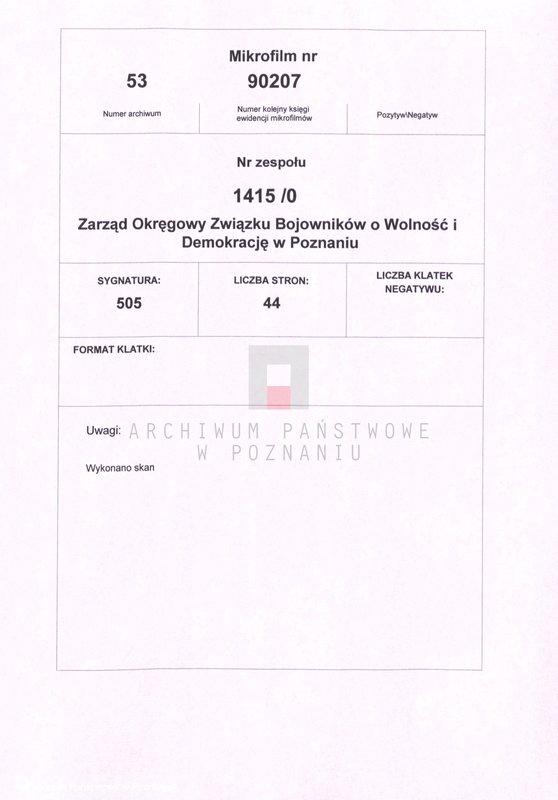 Obraz 2 z jednostki "Przemówienia i materiały dotyczące uroczystych rocznic powstania wielkopolskiego."