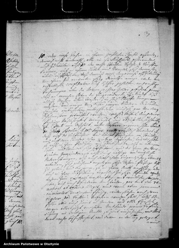 image.from.unit.number "Copien von 3 Rescripte über Strafen für Überschreitung der Zeitdauer von 1 Stunde für Predigt Gesang und Gebet und für unanständige und injuriöse Expressionen von der Kanzel"