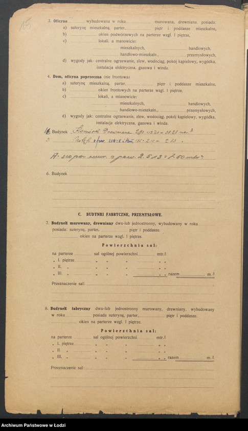 image.from.unit.number "Księga inwentarzowa nieruchomości m. Łodzi ul. Krakusa"