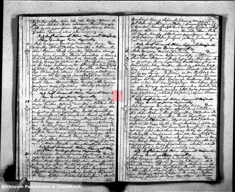 image.from.unit.number "Księga Aktów Zeyscia Gminy Leypuńskiej od 1-o Stycznia- 1823 roku"