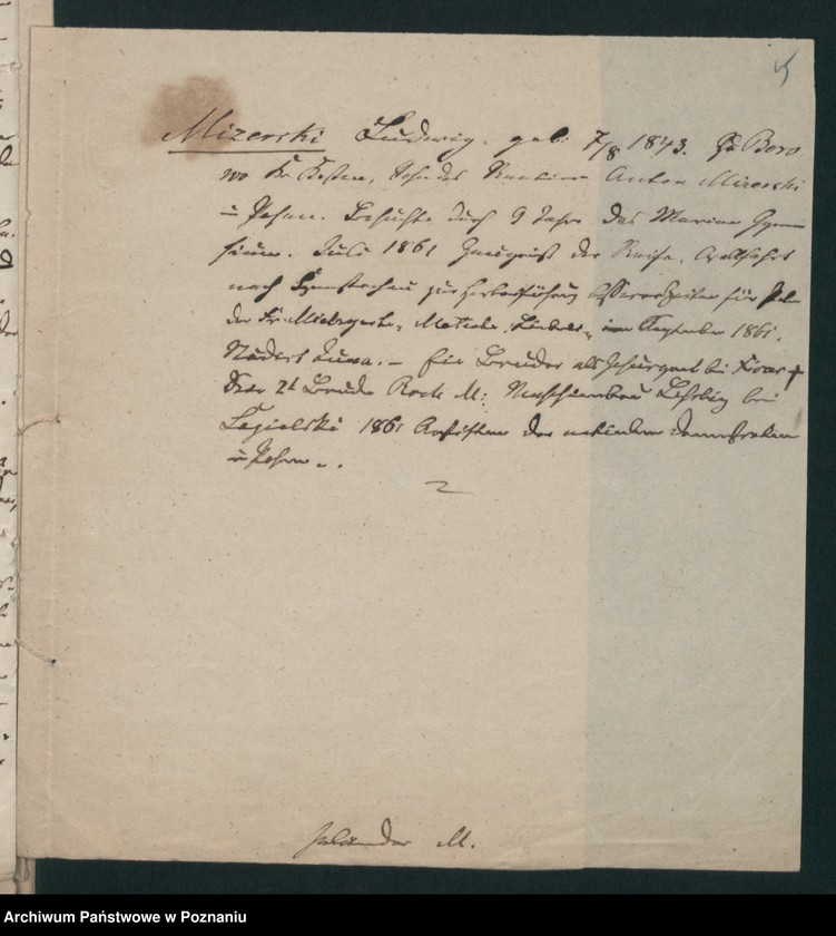 Obraz 8 z jednostki "A. betr. Ludwig Mizerski"